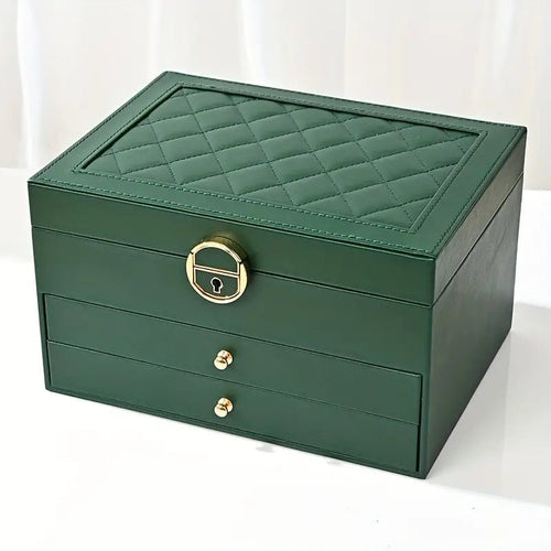 AURELIA BOX – Portagioielli in pelle a più scomparti per una custodia elegante
