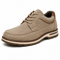 Scarpe Casual Eleganti Uomo Beige Sabbia con Suola Comfort Multistrato