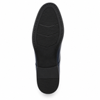 Scarpe Uomo Classiche Oxford Blu Navy con Punta Cap Toe