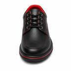 Scarpe Uomo Casual Sportive Nere con Dettagli Rossi e Suola Antiscivolo