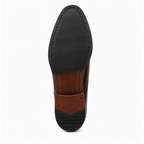 Scarpe Eleganti Uomo Bordeaux con Punta Cap Toe Traforata