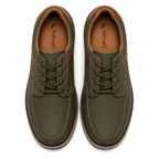 Scarpe Uomo Casual Outdoor Verde Militare con Suola Comfort Antiscivolo