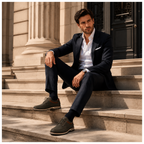 Scarpe Uomo Casual Outdoor Verde Militare con Suola Comfort Antiscivolo