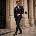 Scarpe Oxford Eleganti Uomo Nero e Marrone con Dettagli Brogue