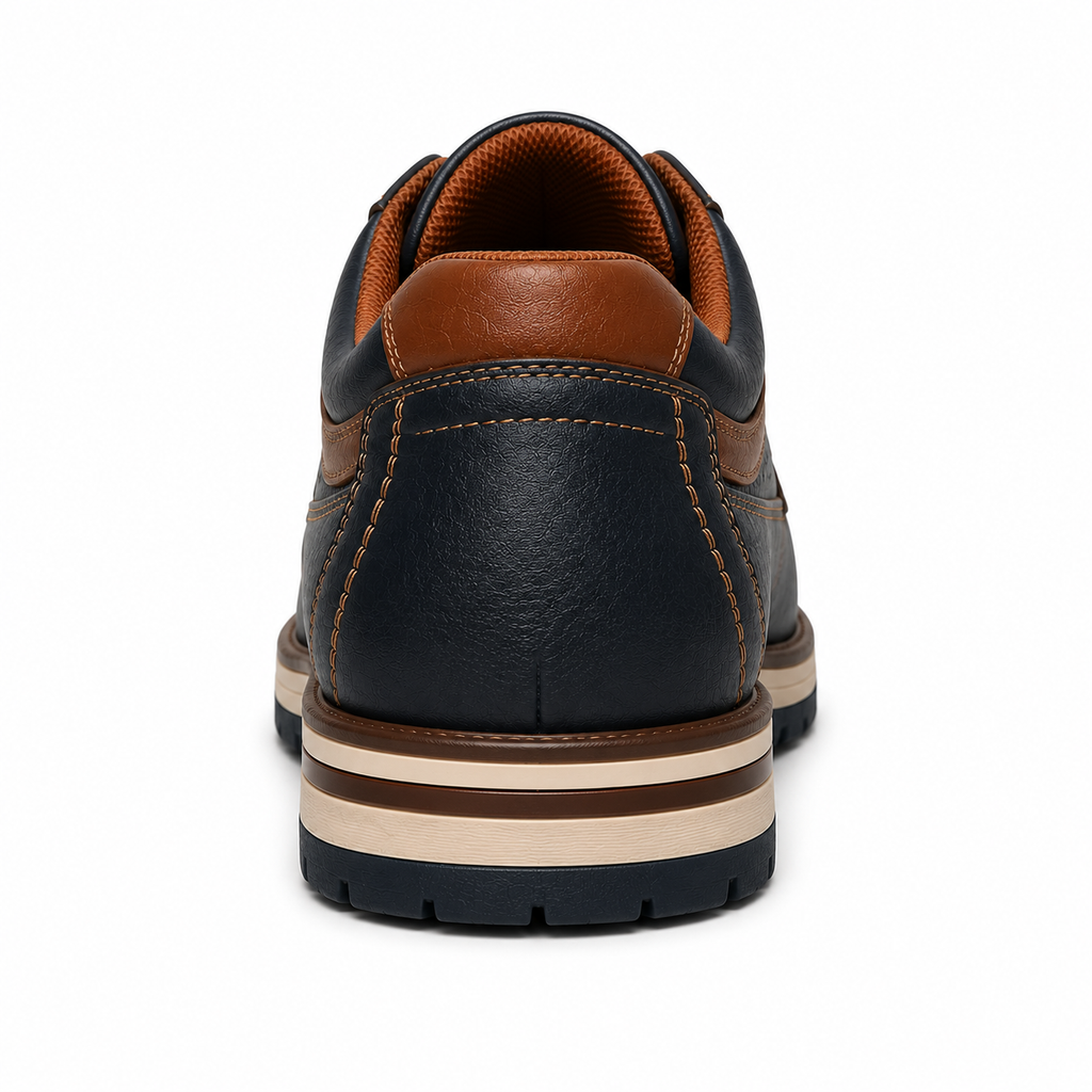 Scarpe Casual Uomo Blu Navy con Suola Comfort Multistrato