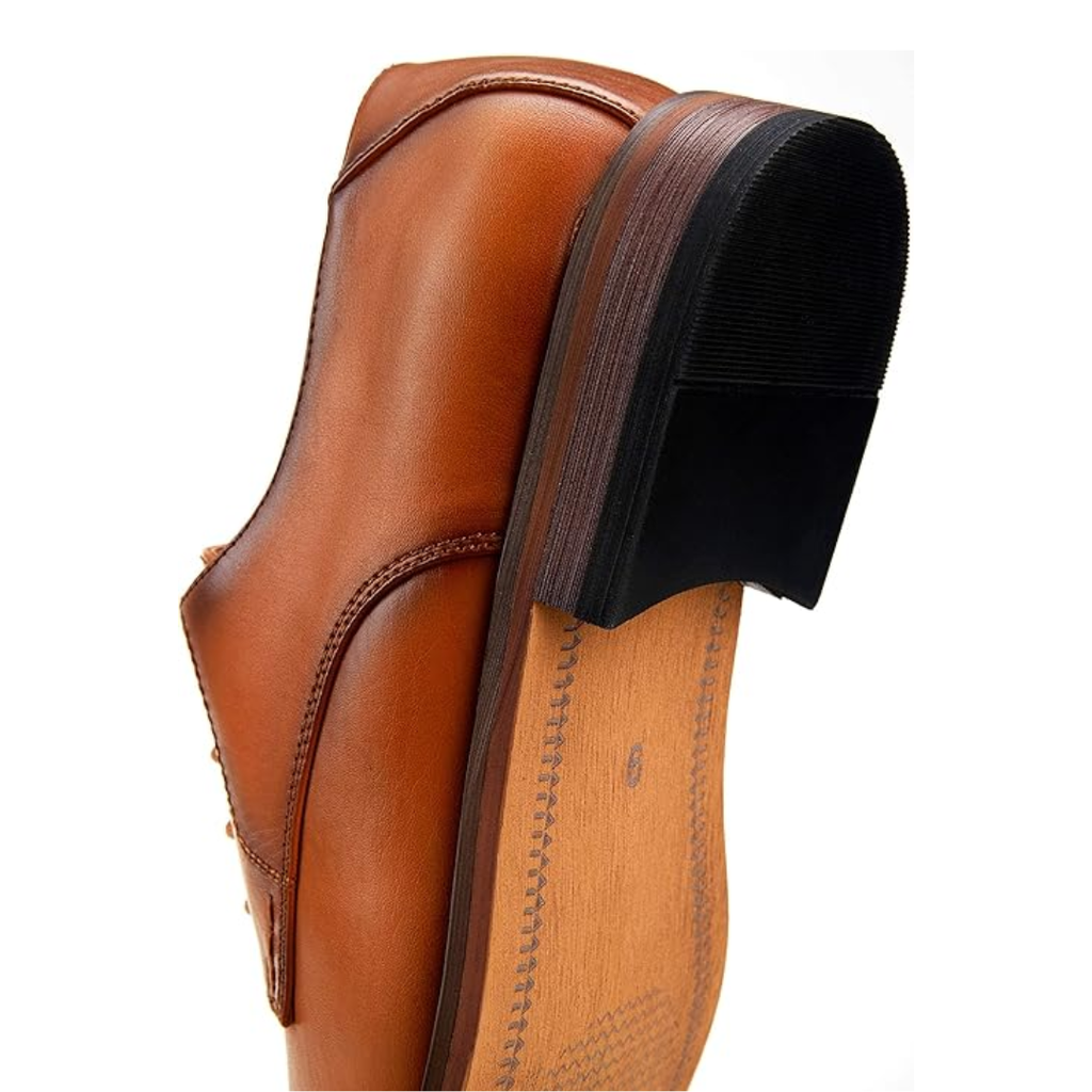 Scarpe Eleganti da Uomo con Lacci - Polished Brown