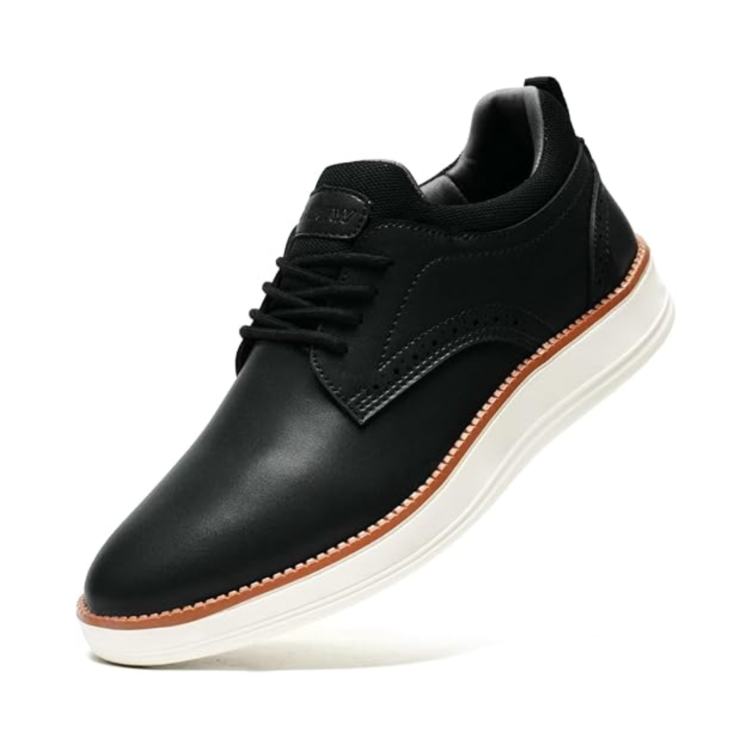 Scarpe Uomo Eleganti Casual Stile Oxford con Dettaglio Brogue