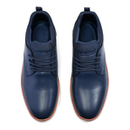 Scarpe Uomo Stile Oxford Casual Eleganti - Blu