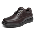 Scarpe Uomo Eleganti in Pelle Color Caffè con Punta Quadrata