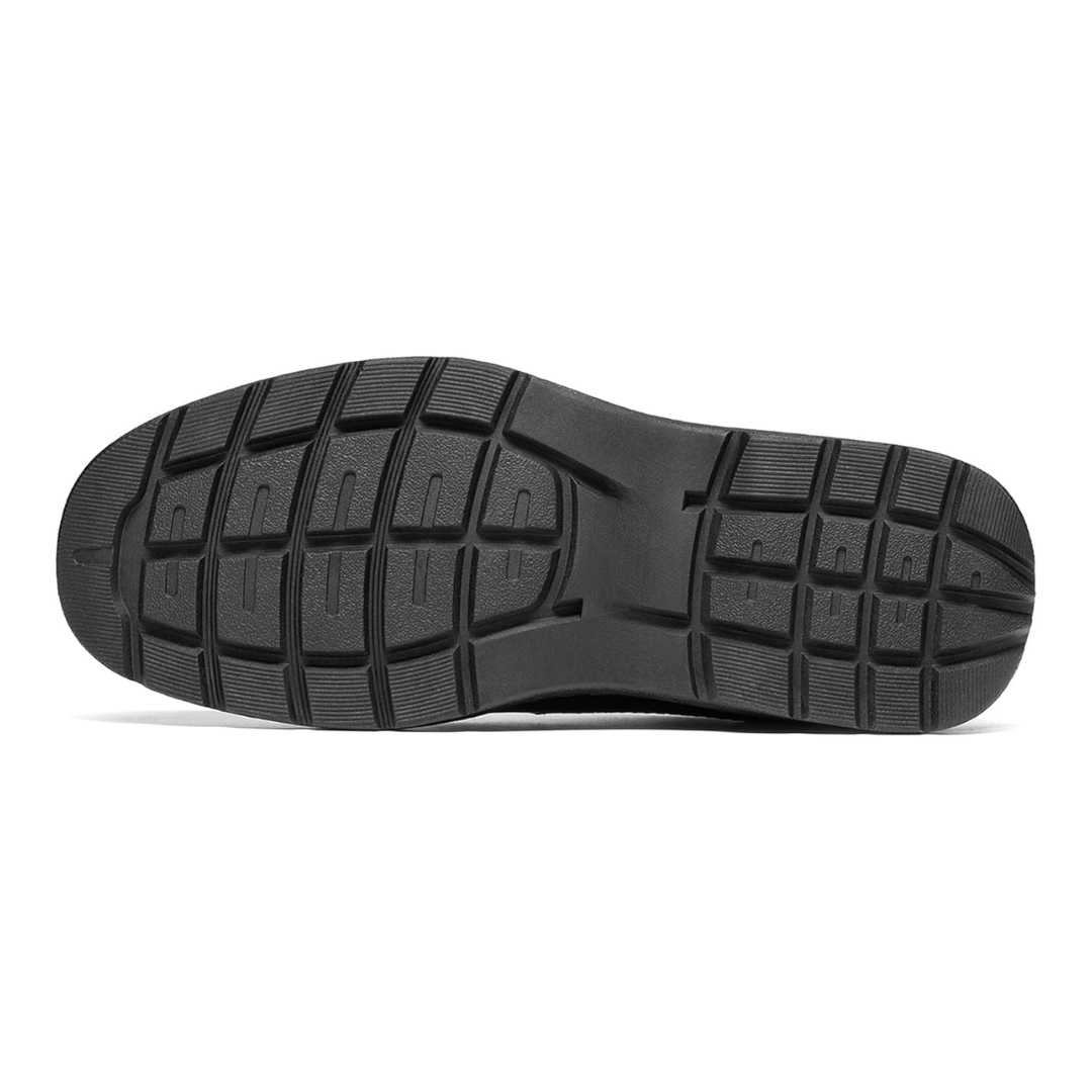 Scarpe Uomo Eleganti in Pelle Color Caffè con Punta Quadrata