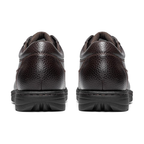Scarpe Uomo Eleganti in Pelle Color Caffè con Punta Quadrata