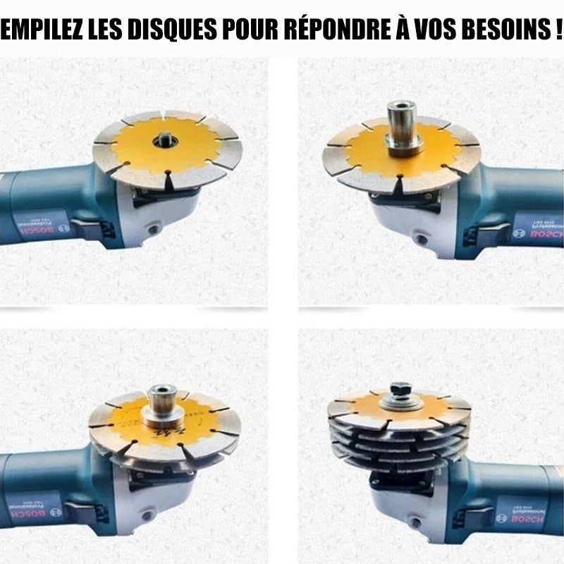 Adattatore scanalatore per smerigliatrice angolare