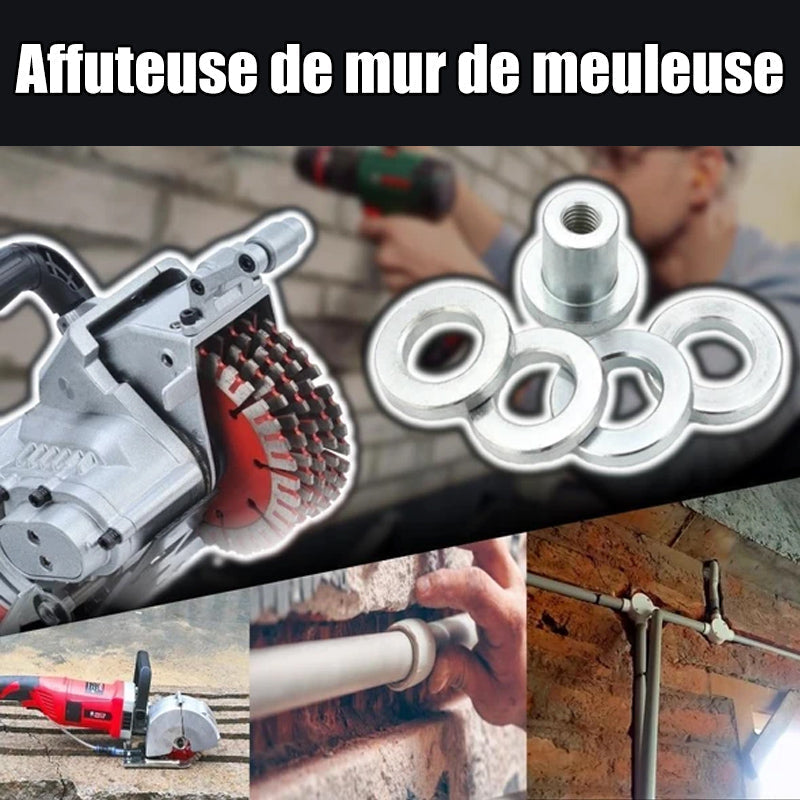 Adattatore scanalatore per smerigliatrice angolare