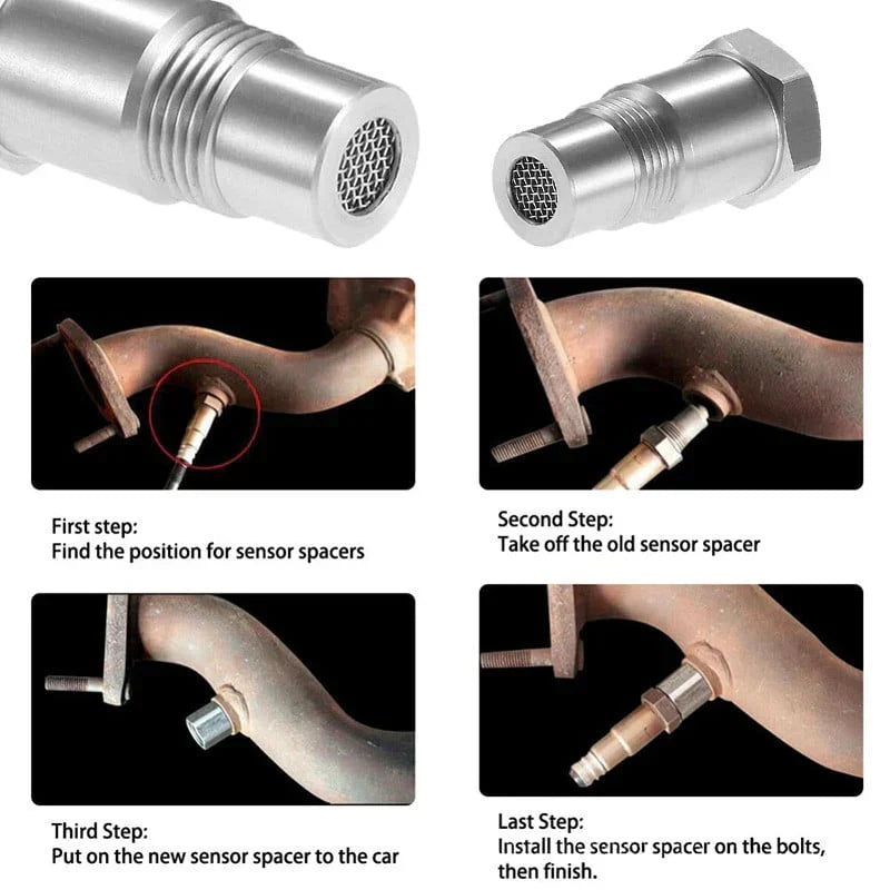 Adattatore Spaziatore Sensore O2 Elimina Spia Motore M18 1,5