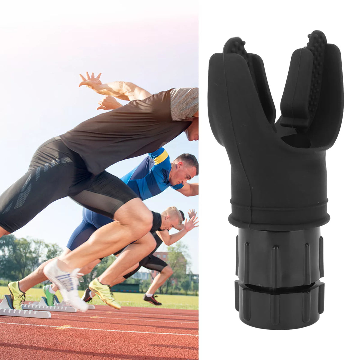 AdemFit Long Trainer – Allenatore respiratorio regolabile per sport e recupero