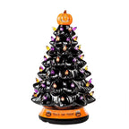 Albero di Halloween luminoso con luci colorate