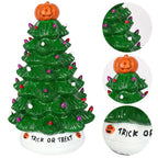 Albero di Halloween luminoso con luci colorate