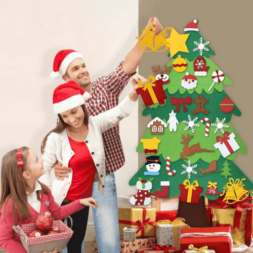Albero di Natale fai da te per bambini – Impara giocando e creando
