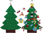 Albero di Natale in feltro fai da te per bambini