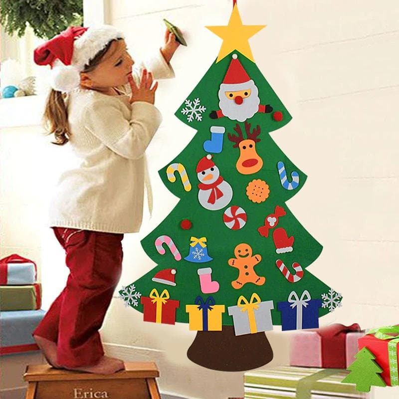 Albero di Natale in feltro per bambini Athetier