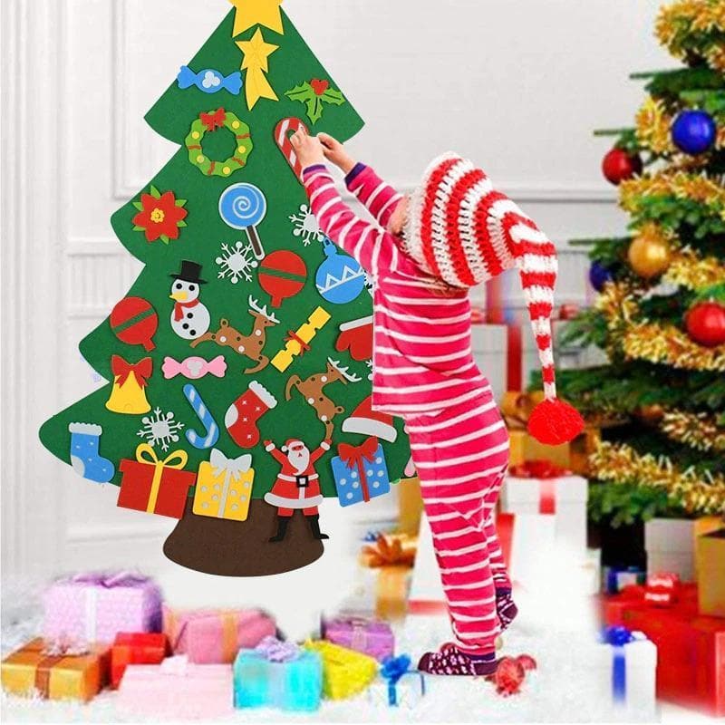 Albero di Natale in feltro per bambini Athetier