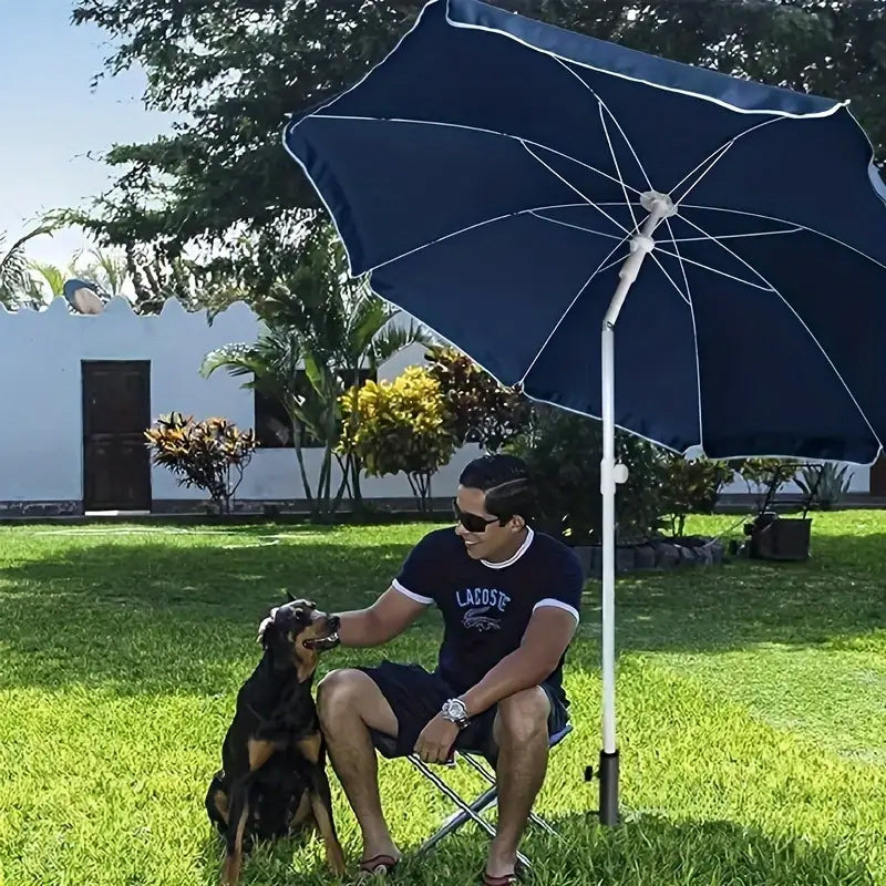 Ancoraggio a spirale regolabile per ombrellone da giardino e spiaggia