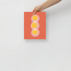 Anelli arancioni – Stampa artistica