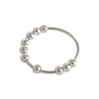 Anello antistress girevole con sfere