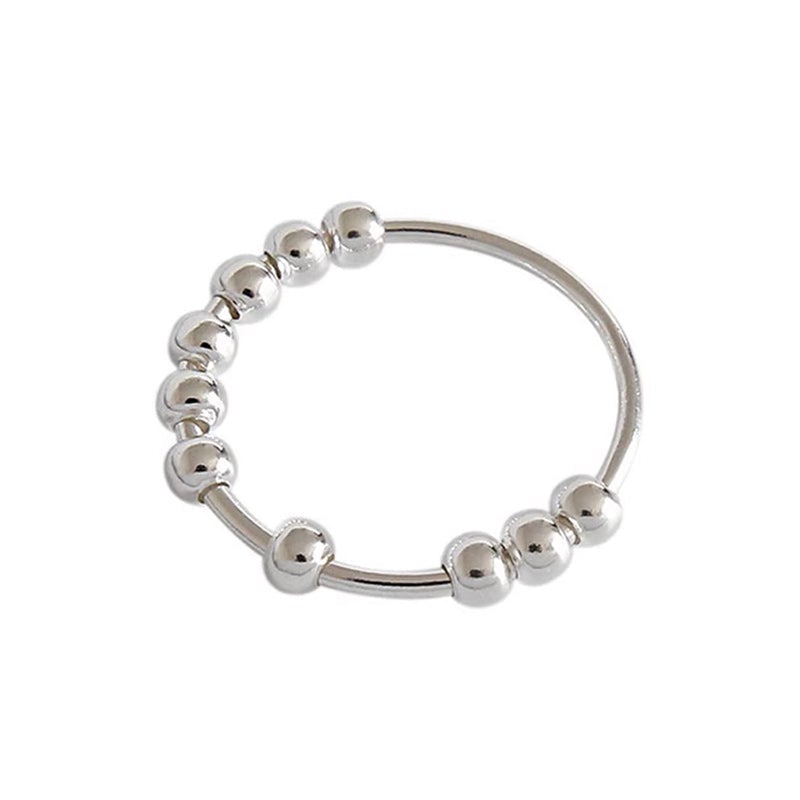 Anello antistress girevole con sfere