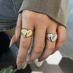 Anello cuore bold statement