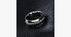 Anello eternity in acciaio inossidabile