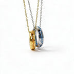 Anello fosforescente con incisione runica fantasy ipoallergenico senza nichel che assorbe la luce