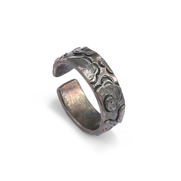 Anello vintage in argento puro