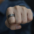 Anello vintage in argento puro