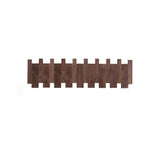 Appendiabiti da parete in legno massello a forma di tasti di pianoforte