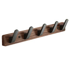 Appendiabiti da porta in legno e metallo