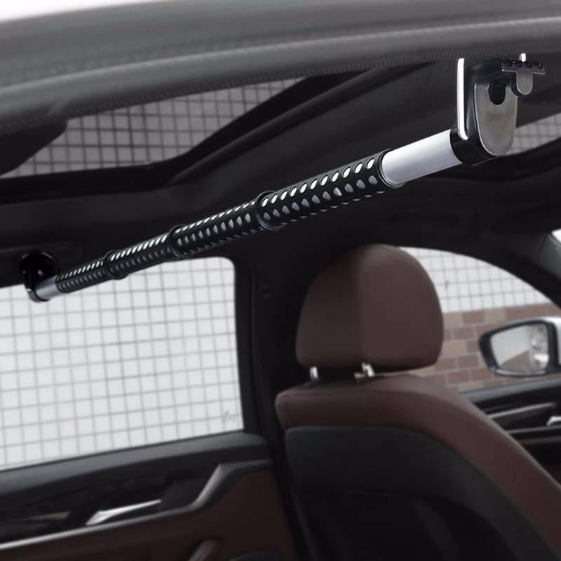 Appendiabiti estensibile per auto, 35–99 cm, capacità 13,61 kg