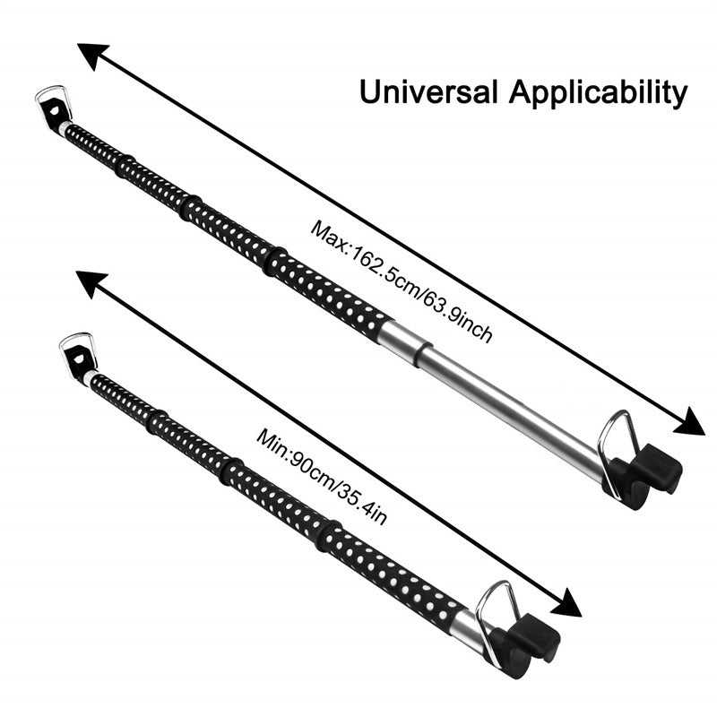 Appendiabiti estensibile per auto, 35–99 cm, capacità 13,61 kg