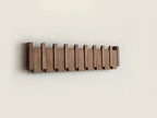 Appendiabiti a muro HarmonyCoat in legno a forma di pianoforte – decorazione elegante e pratica