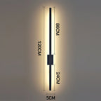 Applique a barra verticale LED per soggiorno | Luce bianca calda
