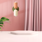 Applique a batteria — doppia capsula, design senza fili