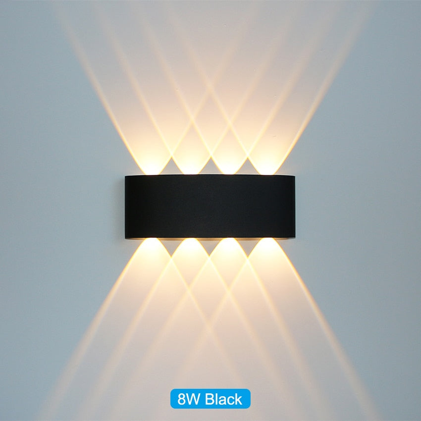 Applique LED da parete per esterni e interni