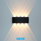 Applique LED da parete per esterni e interni