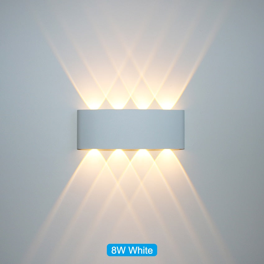 Applique LED da parete per esterni e interni