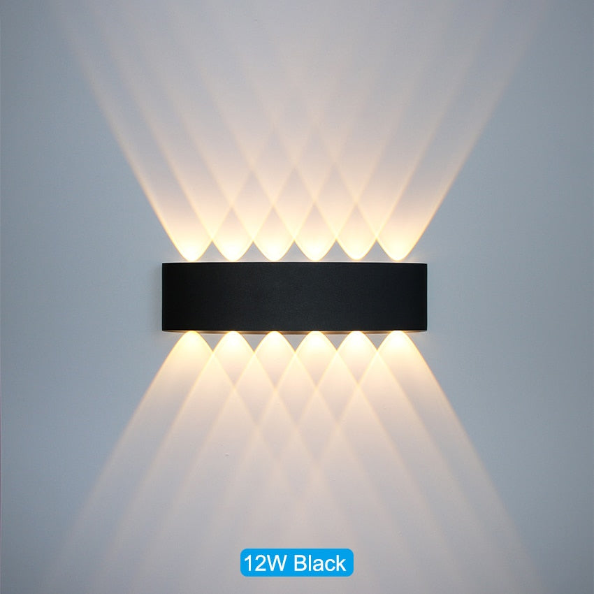 Applique LED da parete per esterni e interni