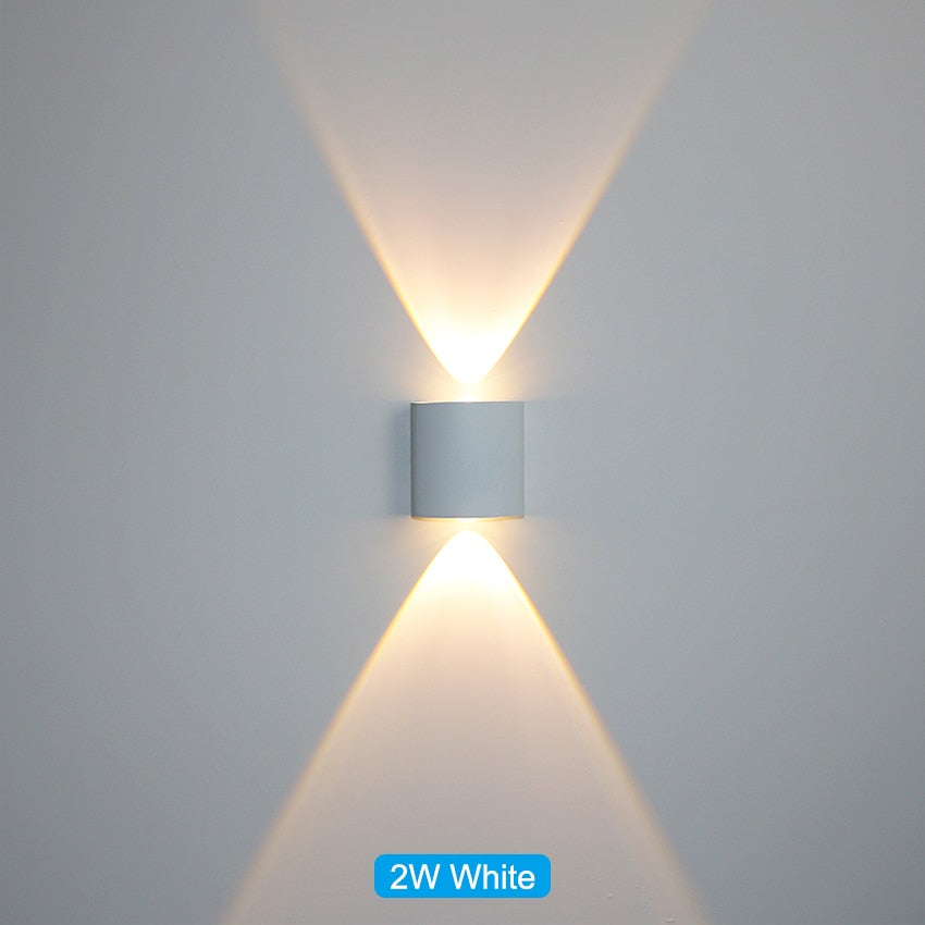 Applique LED da parete per esterni e interni
