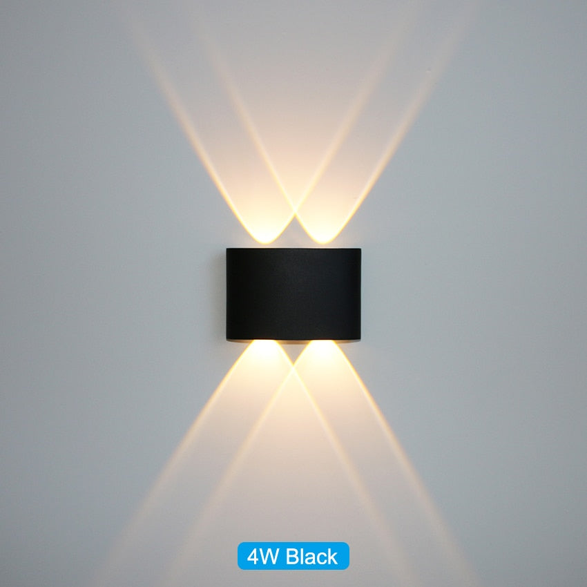 Applique LED da parete per esterni e interni