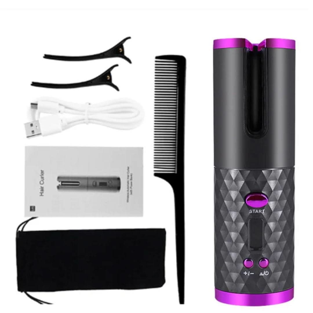 Arricciacapelli automatico cordless per ricci perfetti ovunque