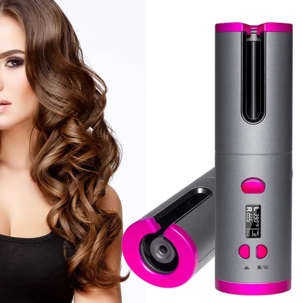 Arricciacapelli automatico cordless per ricci perfetti ovunque