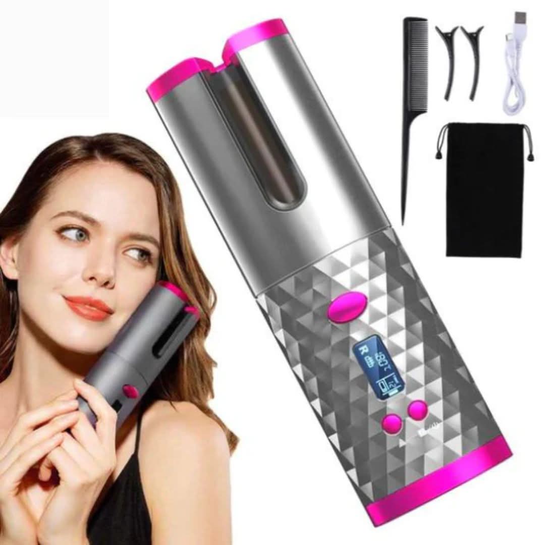 Arricciacapelli automatico cordless per ricci perfetti ovunque